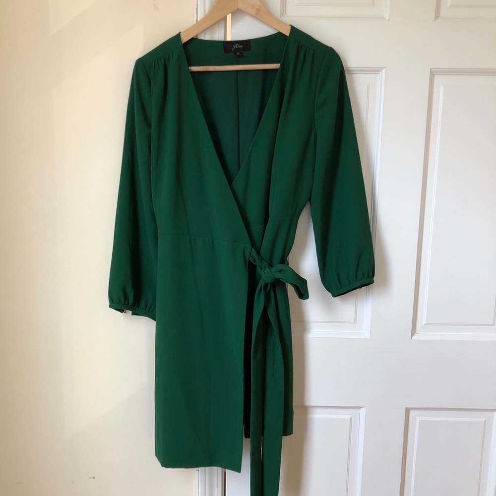 MOVING SALE: JCrew Wrap Dress in 365 Crepe